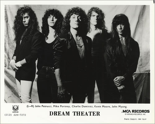 Dream Theater When Dream & Day Unite US Promo media press pack